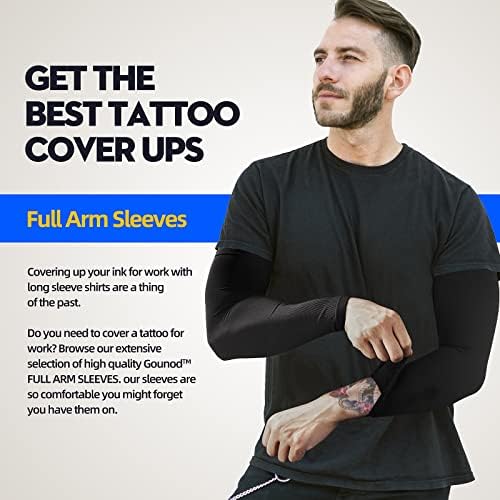 GOUNOD Sun Protection Cooling Compression Arm Sleeves for Men