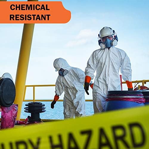 Gastody - Heavy-Duty Chemical Resistant Gloves Reusable Safety Gloves for Oil Acid Alkali - S-M-L-XL Sizes