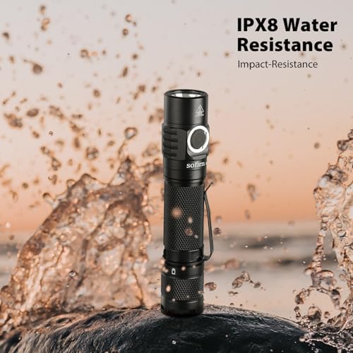 Tactical flashlight with Rechargeable Diffuser