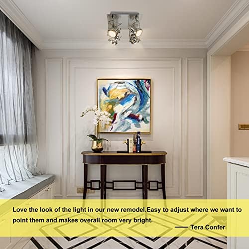 Adjustable GU10 LED Track Lighting with airflow for home commercial use