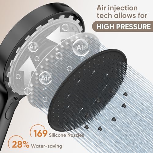 LEIVI 4-Mode Handheld Showerhead