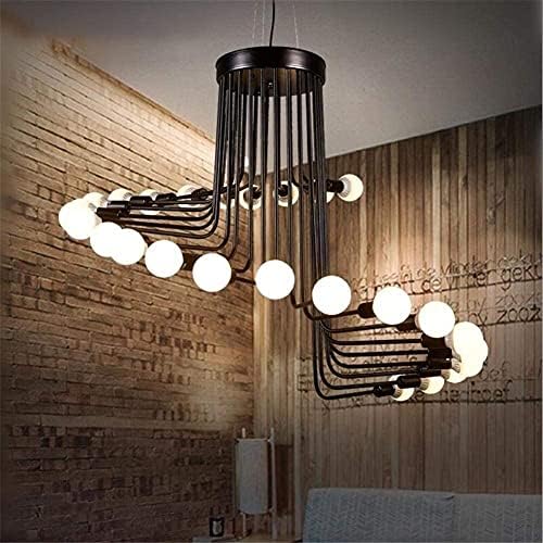 ZYBB American Country Retro Lighting 26-Led Chandelier