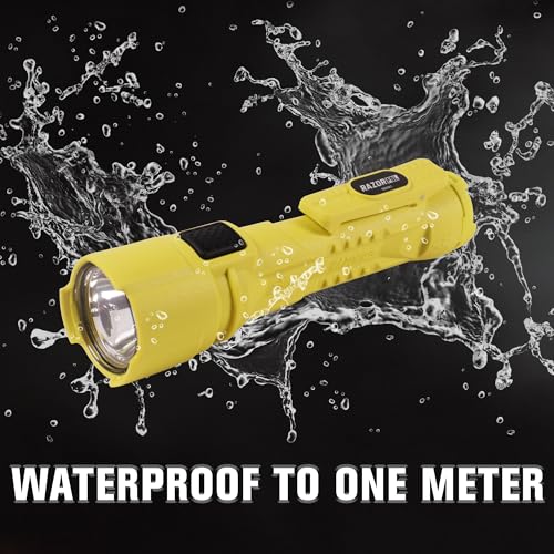 BRILLIANT SAFETY LED FLASHLIGHT with 10 HOUR RUNTIME