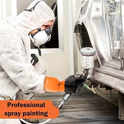 Gastody - Heavy-Duty Chemical Resistant Gloves Reusable Safety Gloves for Oil Acid Alkali - S-M-L-XL Sizes