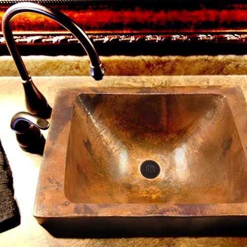 Vessel Sink Strainer Drain - 19-Hole Oil Rubbed Bronze