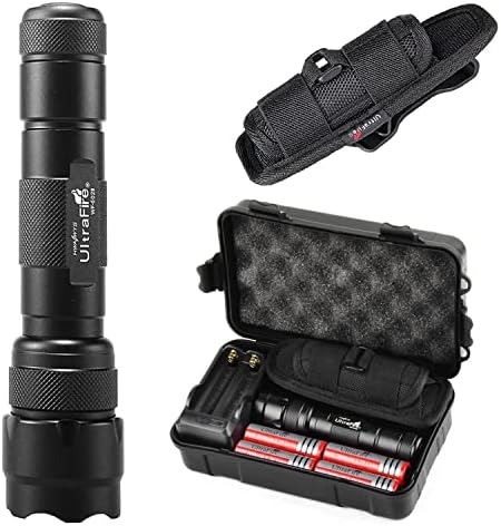 UltraFire WF-502B LED Flashlight with Holster