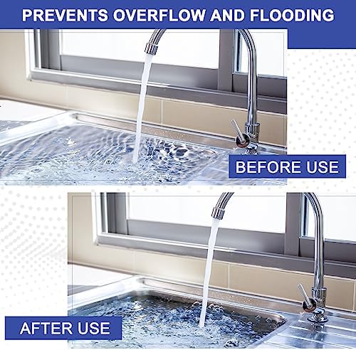 Bath Plug Sink Overflow Established Protection with Chrome Finish