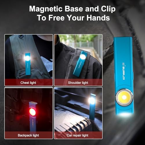 Klarus E5 Pocket Flashlight Rechargeable Dual Light Source IPX4 Waterproof