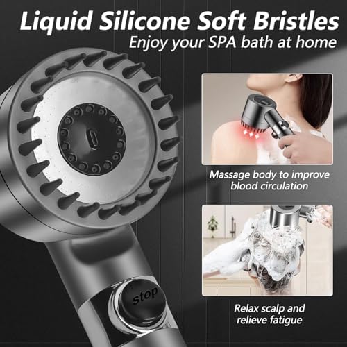 High Pressure Shower Head for Hard Water