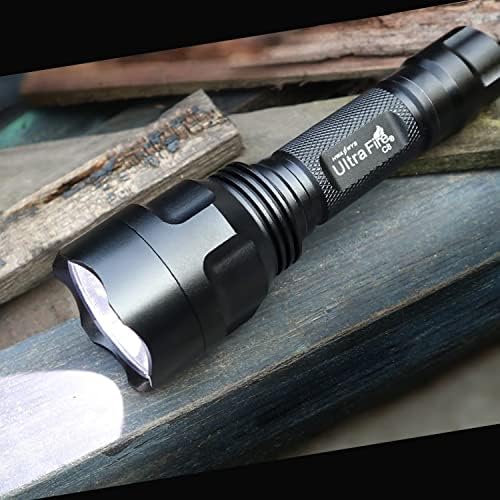 UltraFire C8 Single Mode LED Flashlight 1000 Lumens