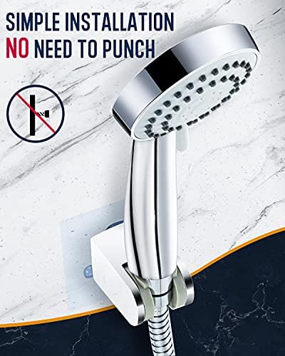 DSCD 8 Inch High Pressure Rainfall Handheld Shower Combo with 60 Inch Hose