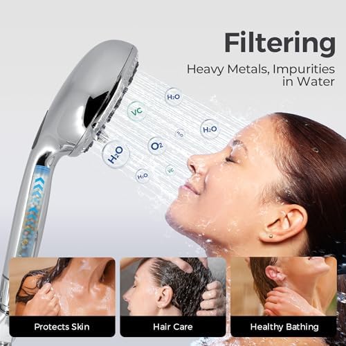 VANCOCO 9-Mode Boost Handheld Shower Head