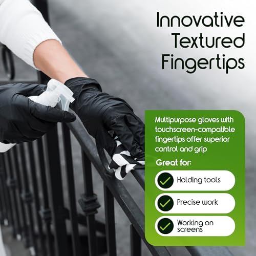 Sturdy Heavy-Duty Nitrile Gloves