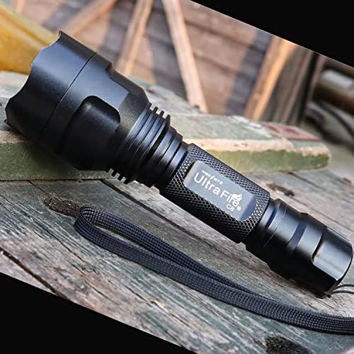 UltraFire C8 Single Mode LED Flashlight 1000 Lumens
