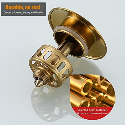 Bath Sink Drain Stopper with Overflow B_STYLE