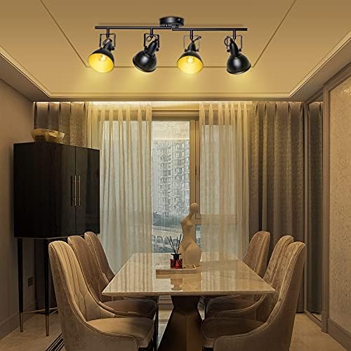 HiBay 4-Light Tracks Adjustable Adjustable Ceiling Light