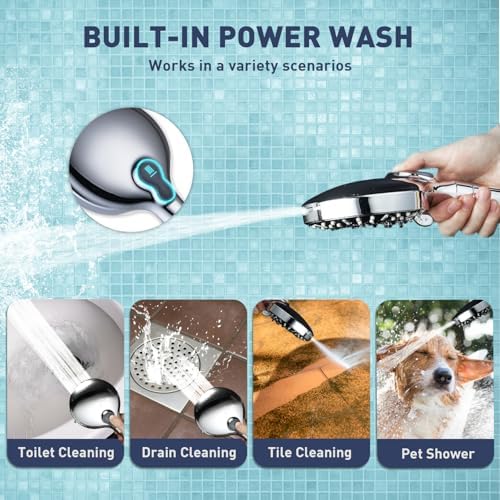 Filtered High-Pressure Shower Head