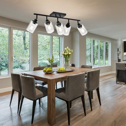 Elegant Black Track Lighting Kit for Modern Home