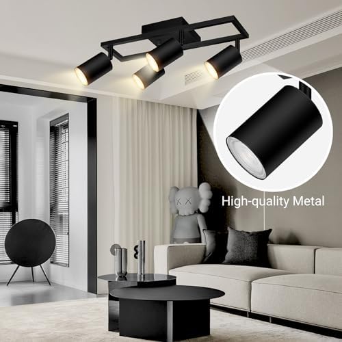 BoostArea 4 Ways Track Lighting Kit