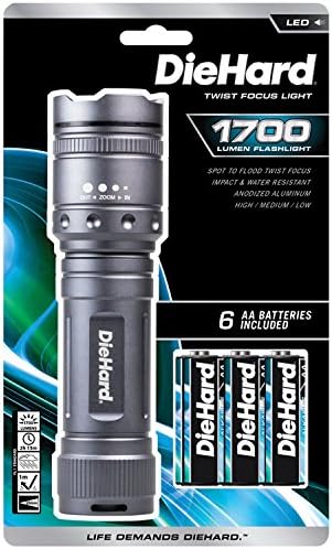 DORCY DieHard 1700 Lumen Flashlight