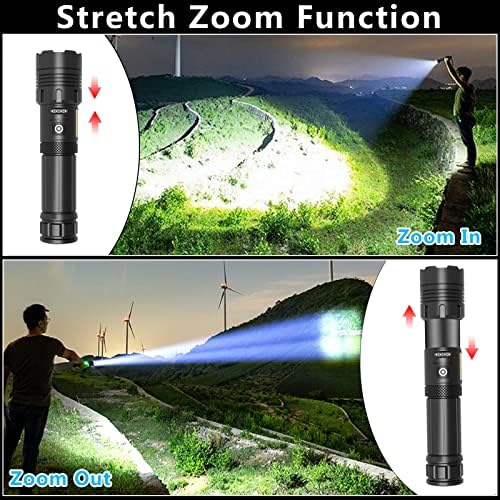 LidoumaiEC Rechargeable High-Lumens Flashlight