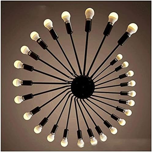 ZYBB American Country Retro Lighting 26-Led Chandelier