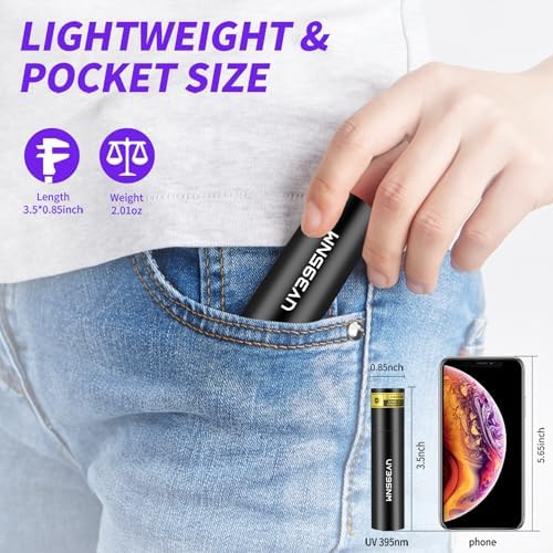 Pet Urine UV Flashlight Compact Powerful