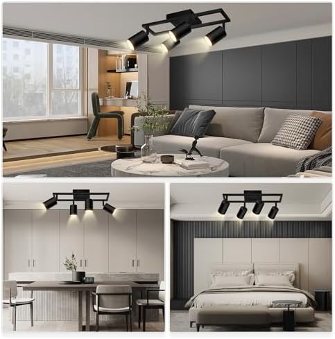 BoostArea 4 Ways Track Lighting Kit