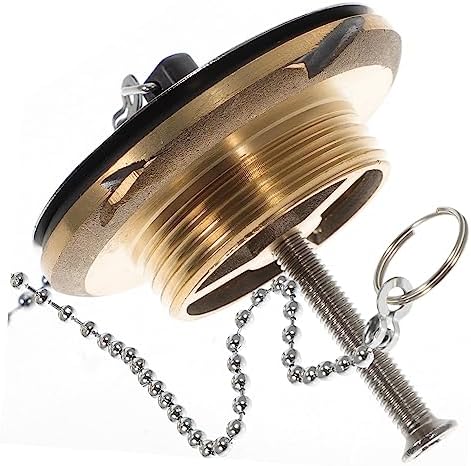OSALADI Copper Bathroom Sink Drain Plug