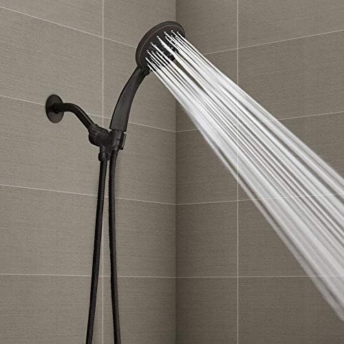 ShowerMaxx Choice Series 3 Spray Settings Handheld Shower Head with 60 Inch Hose
