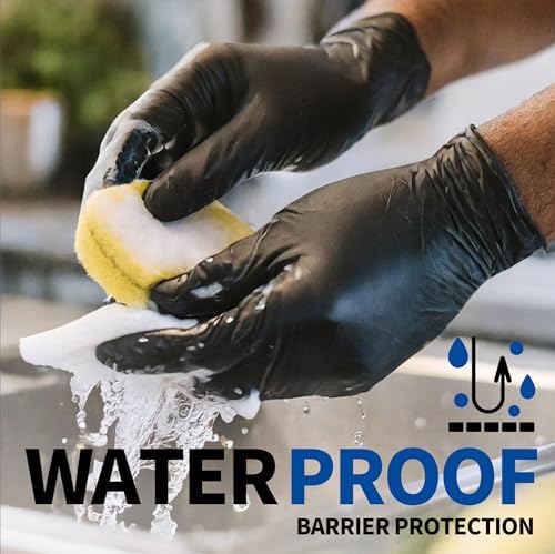 Supmedic Nitrile Gloves Latex-Free Powder-Free for Medical Cooking