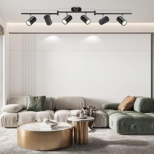 Modern 6-Light Track Lighting Kit