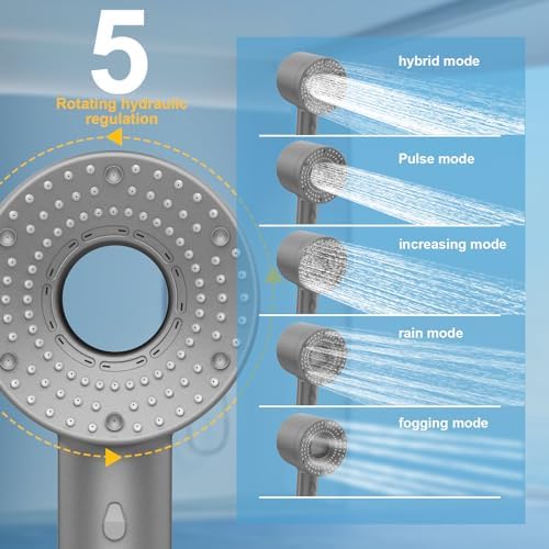 Advanced High-Pressure Shower Head Set