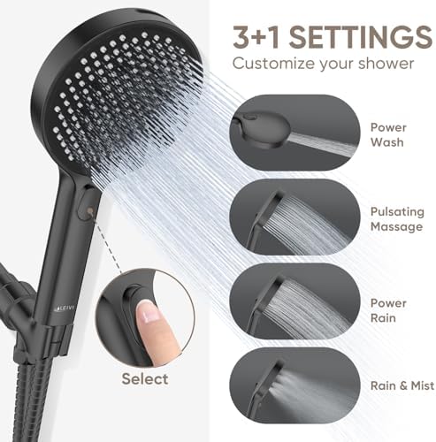 LEIVI 4-Mode Handheld Showerhead