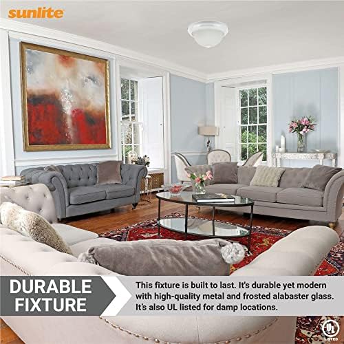 Sunlite 11-inch Flush Mount Ceiling Light