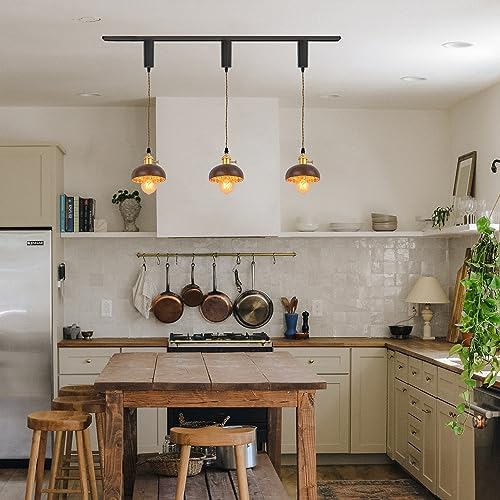 SKIVTGLAMP - Adjustable H-Type Copper Pendant Light