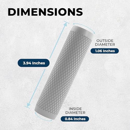 HammerHead Showers Shark Skin Grip Handheld Shower Head