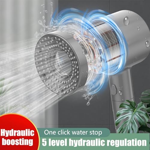 Advanced High-Pressure Shower Head Set