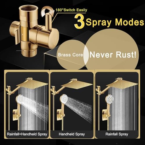 10 High-Pressure Rain Shower Head