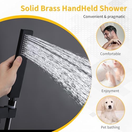 Luxury Brass Showers Adjustable Self-Cleaning 100 Satisfaction