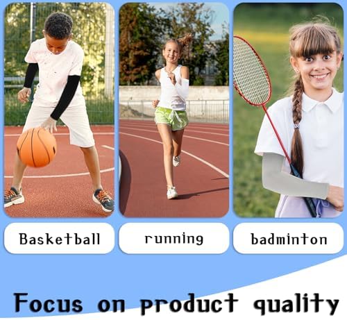 Kids UV Protection Arm Sleeves Cool and Thin