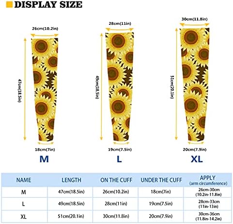 1 Pair Polynesian Print Arm Sleeves for Women Men