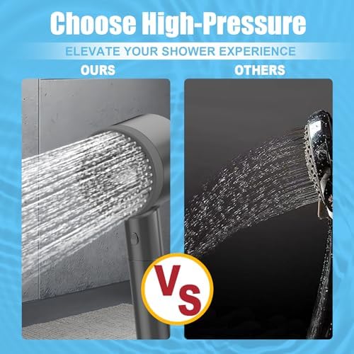 Advanced High-Pressure Shower Head Set