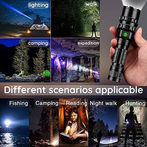 Ultrafire Rechargeable Flashlight - 1000 Lumens 5 Modes Waterproof Compact