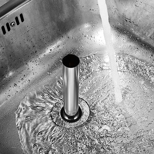 Bath Plug Sink Overflow Established Protection with Chrome Finish